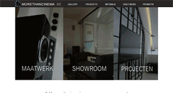 Desktop Screenshot of morethancinema.be
